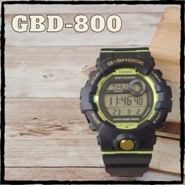 CASIO カシオ Gショック GBD-800 デジタル メンズ腕時計