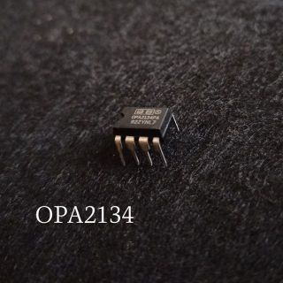 OPA2134PA　高音質超低歪みオペアンプ　Burr Brown(エフェクター)