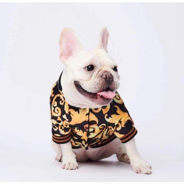 かっこいい♡犬服 スカジャン アウター ジャケット キルティング やわらか2XL