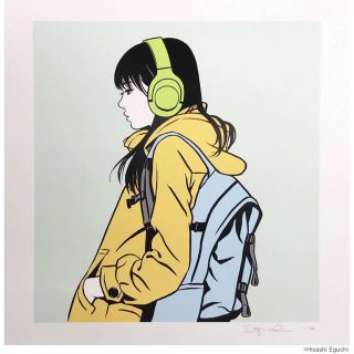 無地・新色登場! ED100□smile_01 w M.F 村上隆 mebae 版画 スマイル