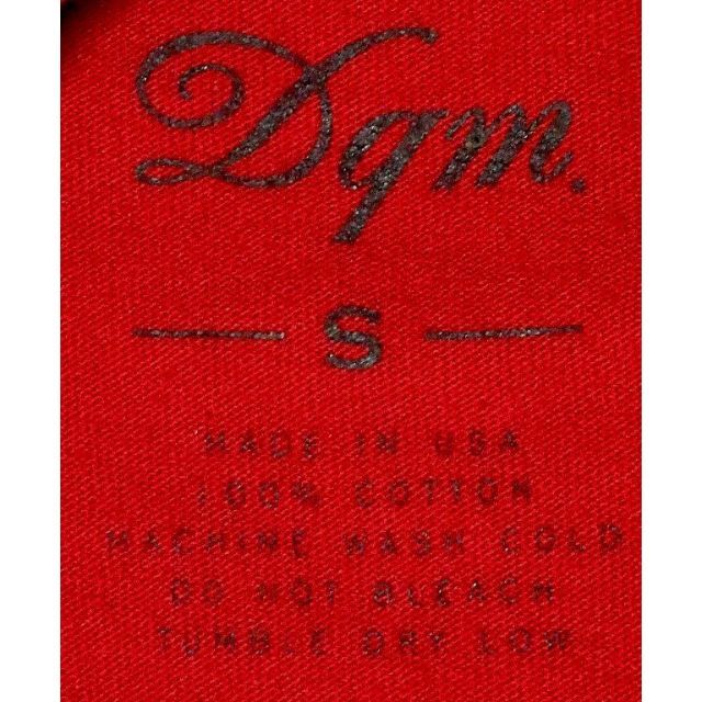 HUF(ハフ)の古着 DQM　カレッジロゴ T S アメリカ製 美品 brooklyn NY メンズのトップス(Tシャツ/カットソー(半袖/袖なし))の商品写真