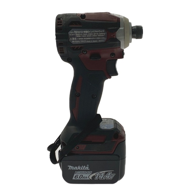 Makita(マキタ)の☆☆MAKITA マキタ  《 充電式インパクトドライバ 》14.4V / 6.0Ah / TD161D インテリア/住まい/日用品の文房具(その他)の商品写真