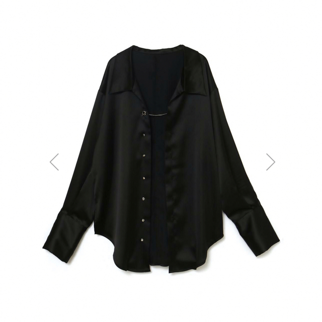 国内販売正規品 MELT THE LADY mood gloss shirt ブラック | www