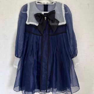 アンジェリックプリティー(Angelic Pretty)のアンジェリックプリティ　オーガンジー　十字架　クロス　ワンピース(ひざ丈ワンピース)