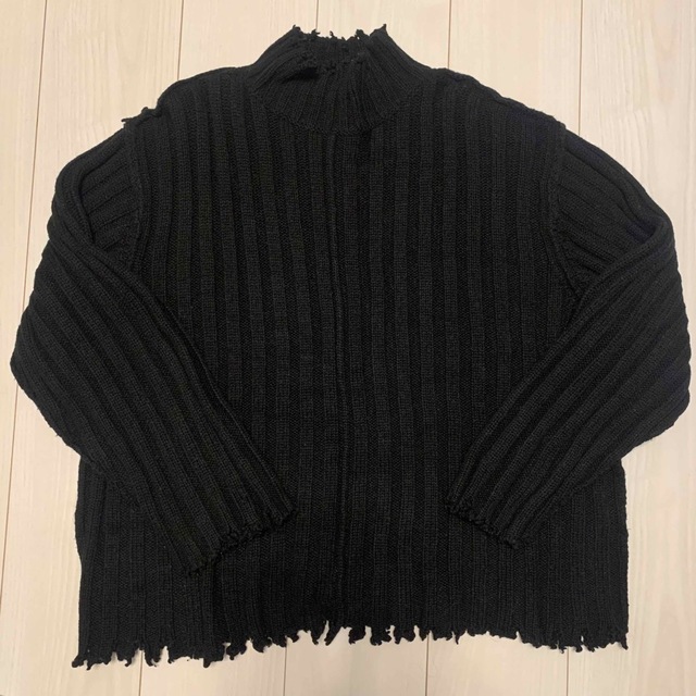 SLY(スライ)のSLY CRASHED TURTLE NECK L／G トップス レディースのトップス(ニット/セーター)の商品写真