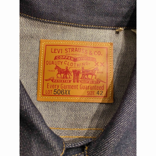 Levi's1936モデルTYPE 1サイズ42リジット美品