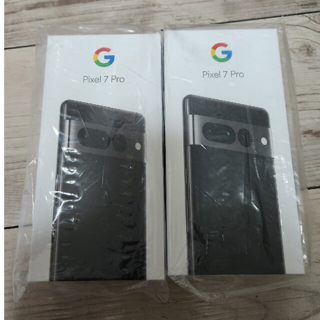 Google　Pixel 7pro　新品　ストア版　白1台　黒２台