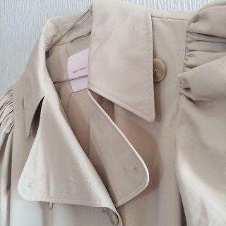 Simone Rocha x H&M パフスリーブ トレンチコート ベージュ S-