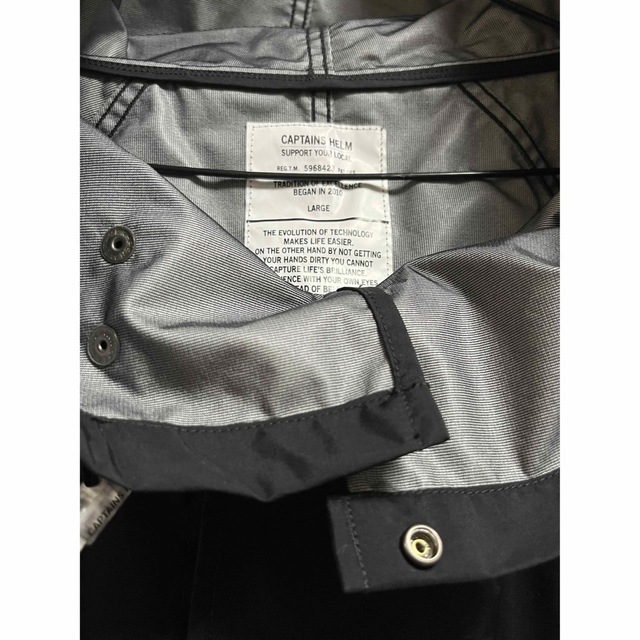 CAPTAINS HELM WATER-PROOFMODS COAT ブラック | medcezirtattoo.com