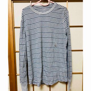 ギャップ(GAP)のGAP  ギャップ　長袖　ボーダー　ロンT 長袖Tシャツ　新品　タグ付き　XL (Tシャツ/カットソー(七分/長袖))