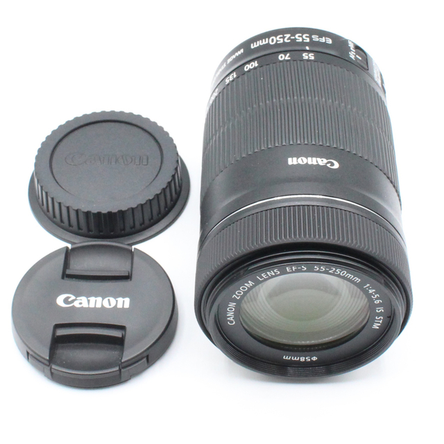 傷擦れ無しのほぼ新品❤️Canon  EF-S55-250mm IS STM