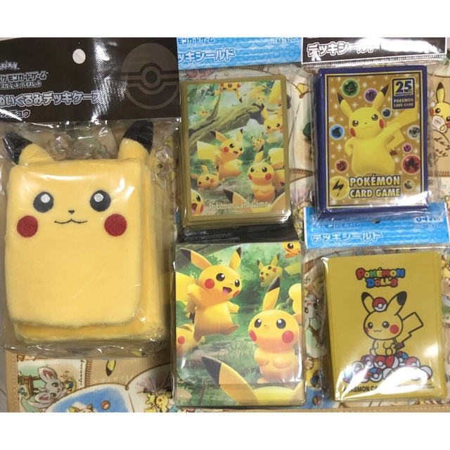 ポケモン - ピカチュウ ポケモンカードサプライ デッキシールド ケース