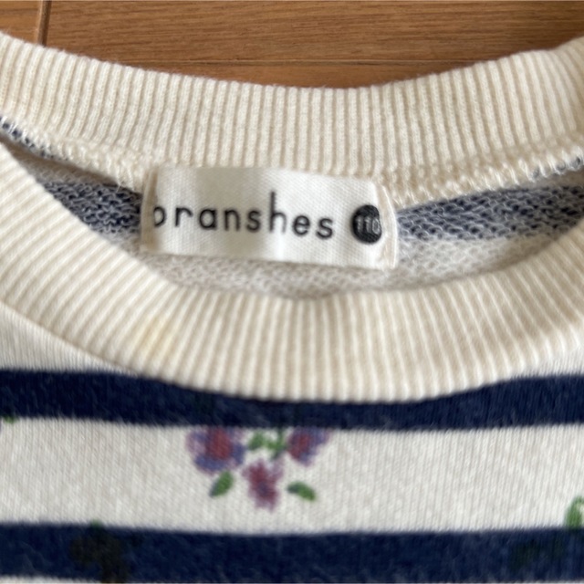 Branshes(ブランシェス)のbranshesワンピース110 キッズ/ベビー/マタニティのキッズ服女の子用(90cm~)(ワンピース)の商品写真