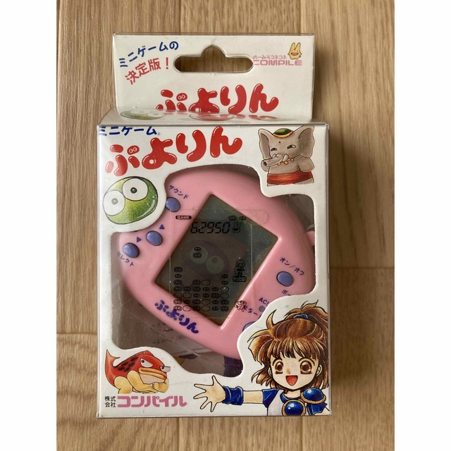 BANDAI(バンダイ)のゲーム　たまごっち　むっちゃエステ　ぷよりん　テトリス　ミニゲーム エンタメ/ホビーのゲームソフト/ゲーム機本体(携帯用ゲーム機本体)の商品写真