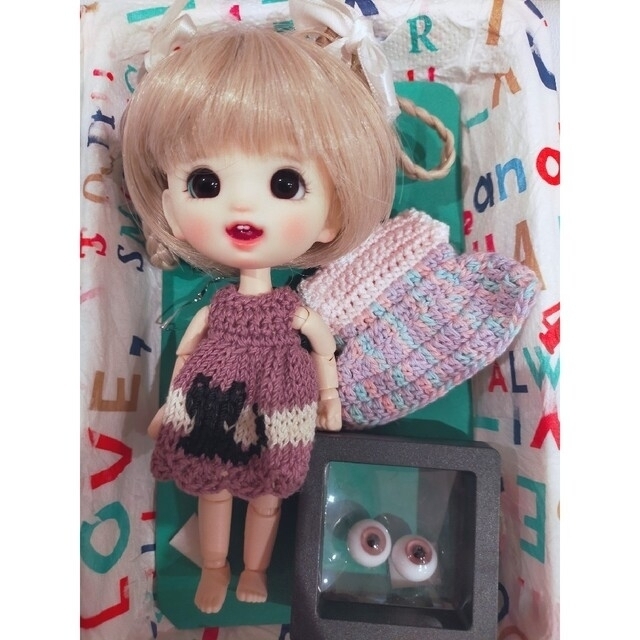 オビツ11　女の子 ハンドメイドのぬいぐるみ/人形(人形)の商品写真