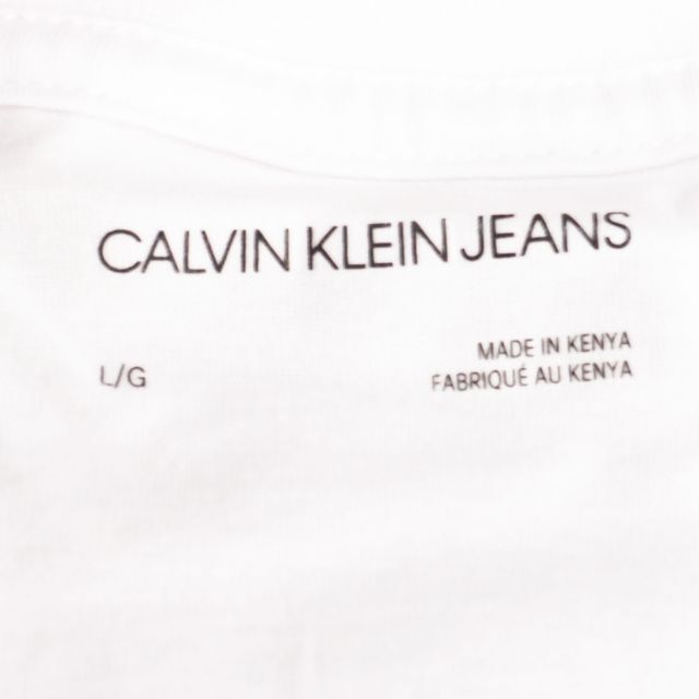 Calvin Klein(カルバンクライン)の新品 Calvin Klein Jeans Tシャツ モノグラムロゴ 半袖T L メンズのトップス(Tシャツ/カットソー(半袖/袖なし))の商品写真