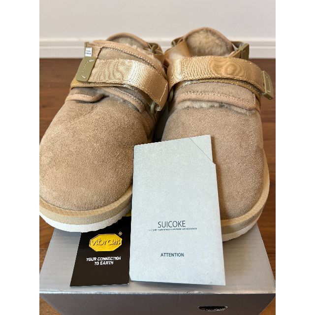 【未使用】スイコック SUICOKE ムートンサンダル