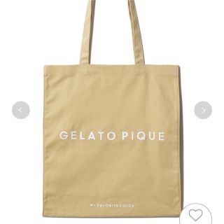 ジェラートピケ(gelato pique)のgelato pique＊ホビートートバッグ(yellow)(トートバッグ)