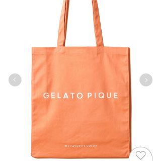 ジェラートピケ(gelato pique)のgelato pique＊ホビートートバッグ(orange)(トートバッグ)