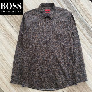 ヒューゴボス(HUGO BOSS)のHugo boss 総柄 長袖シャツ(シャツ)