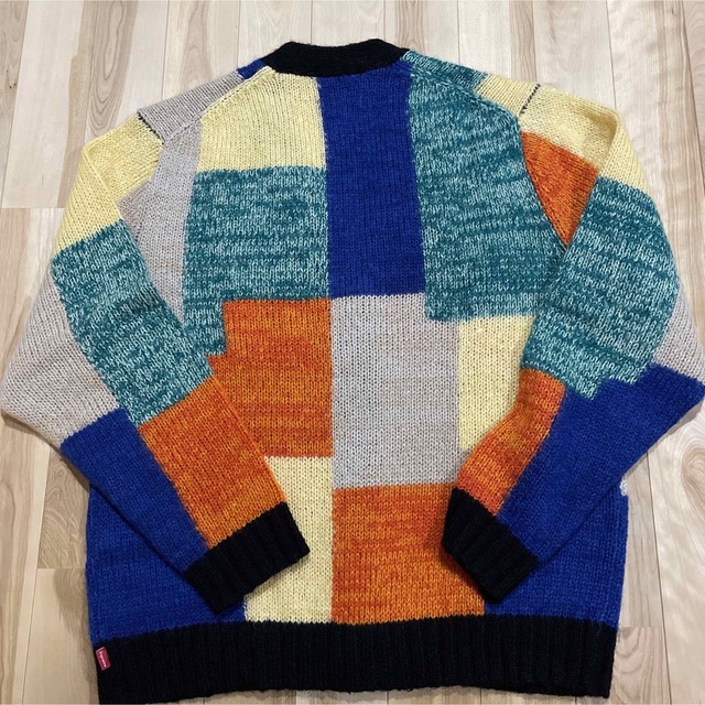 Supreme Patchwork Mohair Cardigan カーディガン