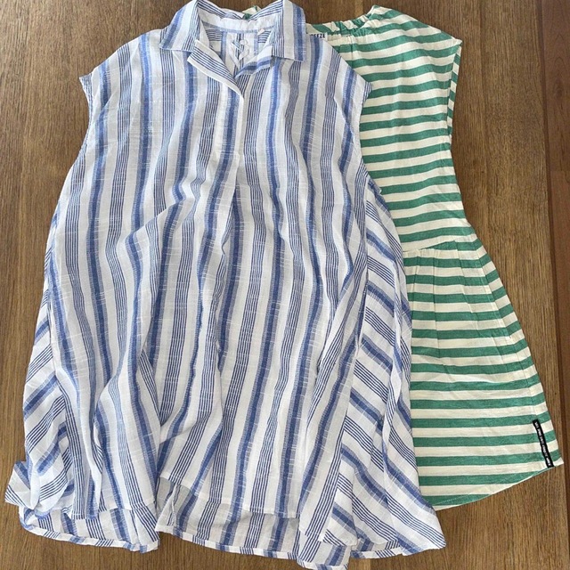 BREEZE(ブリーズ)のワンピース　130サイズ　2点セット キッズ/ベビー/マタニティのキッズ服女の子用(90cm~)(ワンピース)の商品写真