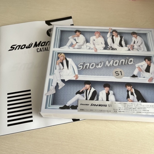Snow Man(スノーマン)のSnow Mania S1（初回盤A/Blu-ray Disc付） エンタメ/ホビーのCD(ポップス/ロック(邦楽))の商品写真