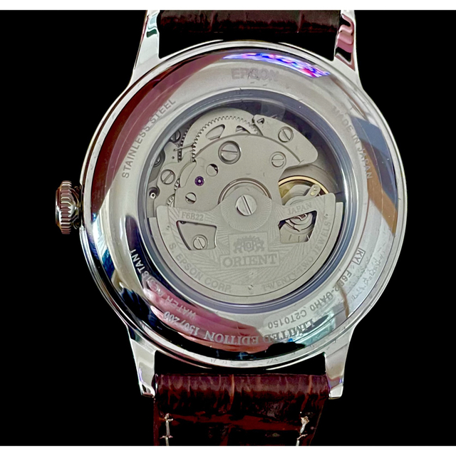 ORIENT - 限定 ボルドーカラー Orient Bambino RN-AK0705Rの通販 by