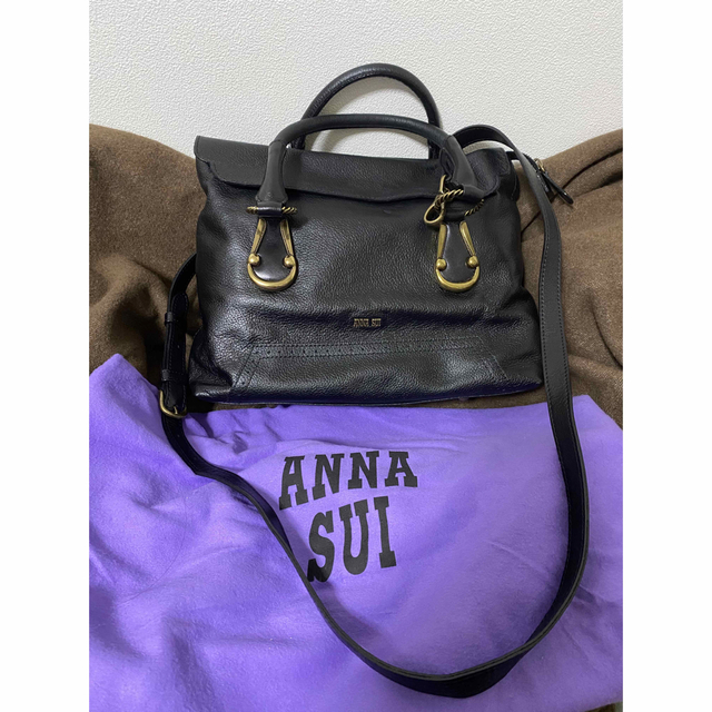 未使用　ANNA SUI アナスイ　エブリン　2way ショルダーバッグ