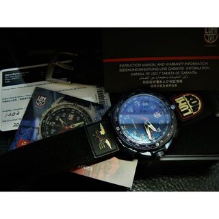 ルミノックス(Luminox)のルミノックス　１２００シリーズ　１２０３  ブルー　超美品(腕時計(アナログ))