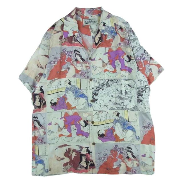 WACKO MARIA ワコマリア HAWAIIAN SHIRT S/S 春画 レーヨン アロハ
