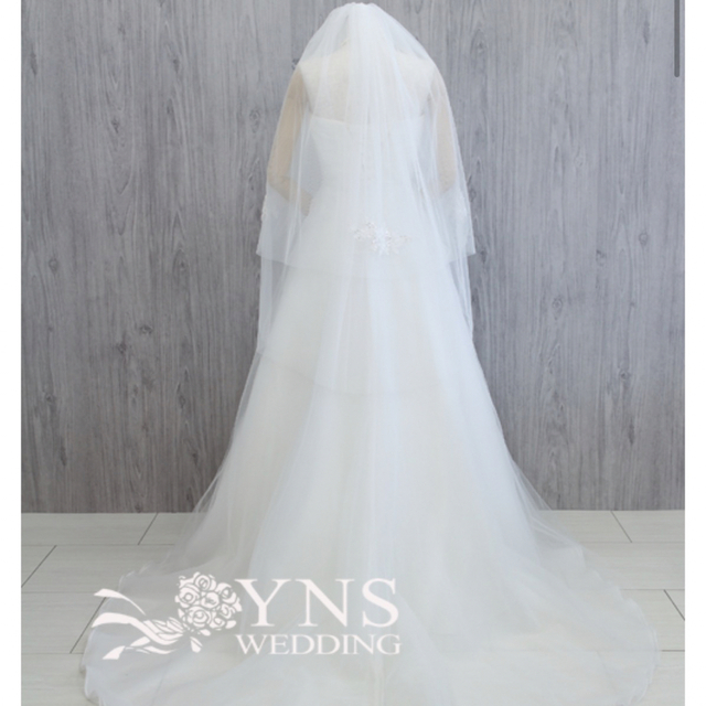 YNSウエディング　ベール レディースのフォーマル/ドレス(ウェディングドレス)の商品写真