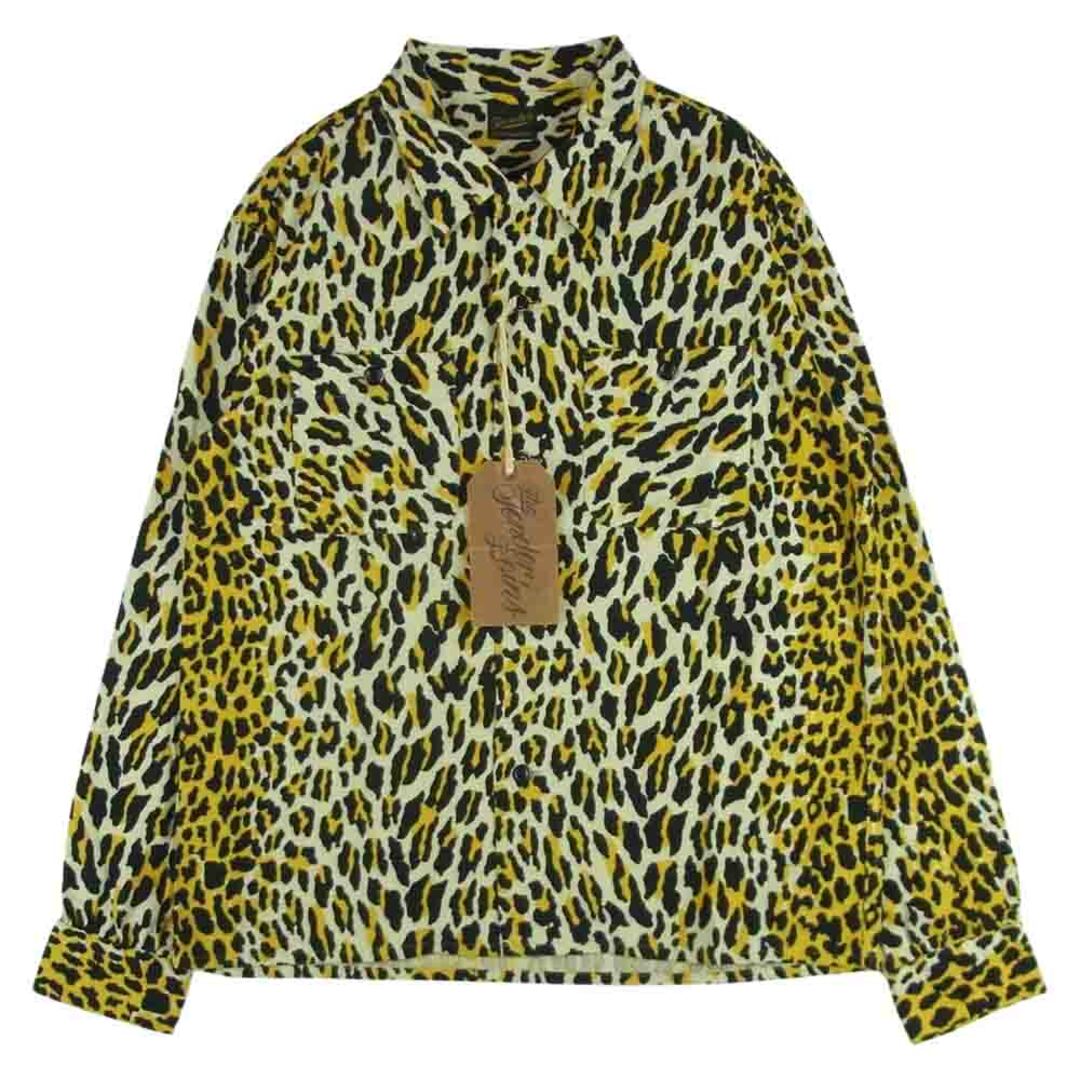 TENDERLOIN テンダーロイン T-PRINT FLANNEL SHT A LEOPARD プリント