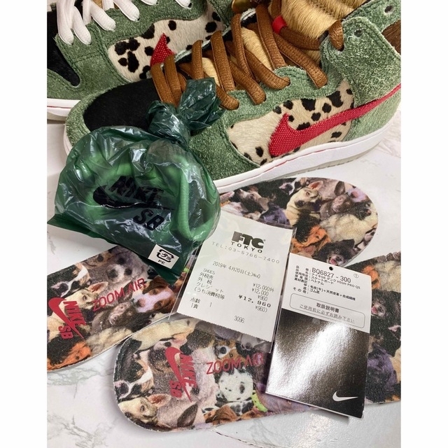 NIKE SB DUNK HIGH QS DOG WALKER メンズの靴/シューズ(スニーカー)の商品写真