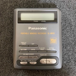 パナソニック(Panasonic)のpanasonic SL-MR10 パナソニック ポータブルMDプレーヤー 再録(ポータブルプレーヤー)