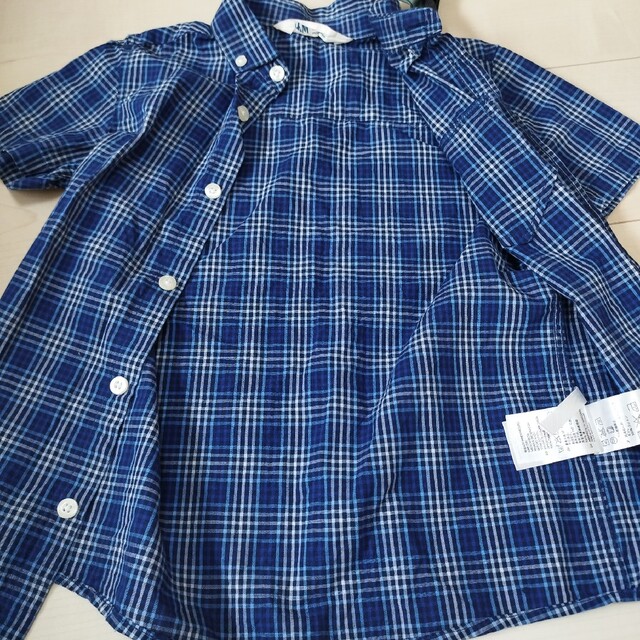 H&M(エイチアンドエム)のH＆M エイチアンドエム キッズ120サイズ 子供服 ボーイズ カッターシャツ キッズ/ベビー/マタニティのキッズ服男の子用(90cm~)(Tシャツ/カットソー)の商品写真