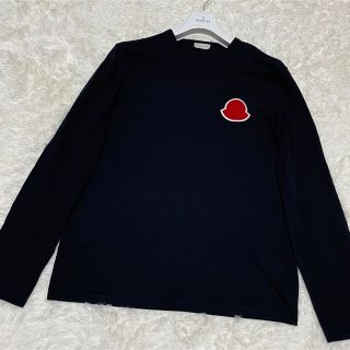 モンクレール(MONCLER)の美品　モンクレール　現行　MONCLER ロングTシャツ XLロンT(Tシャツ/カットソー(七分/長袖))