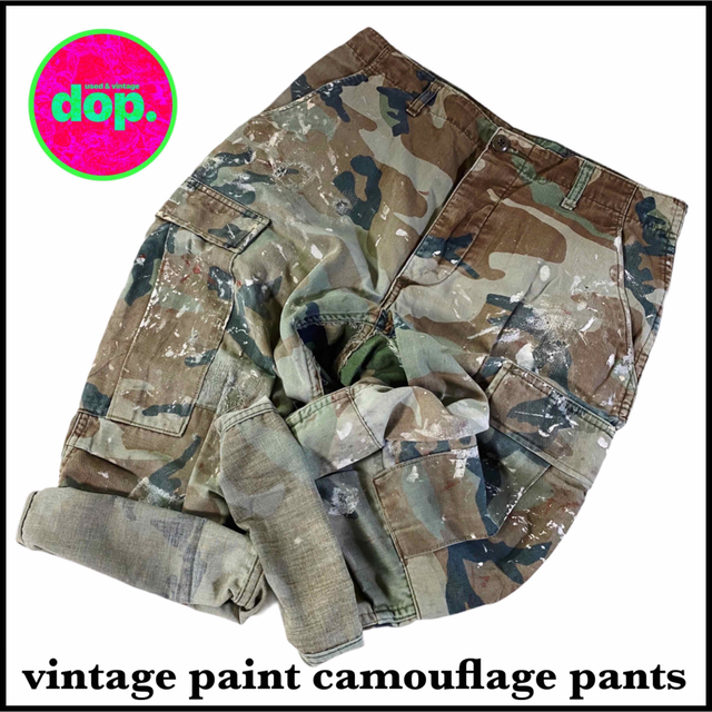 ▼ vintage camouflage pants ▼