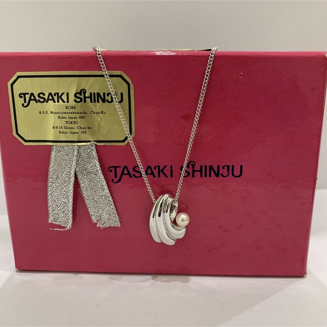 TASAKI(タサキ)の田崎真珠 TASAKI ネットレス パール シルバー レディースのアクセサリー(ネックレス)の商品写真