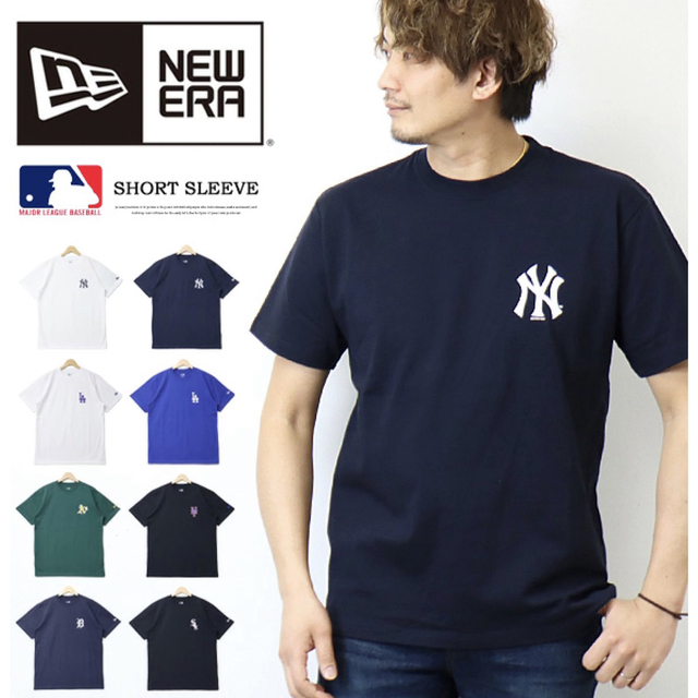 NEW ERA ニューエラ　メジャー　MLB ニューヨークヤンキース　半袖シャツ | フリマアプリ ラクマ