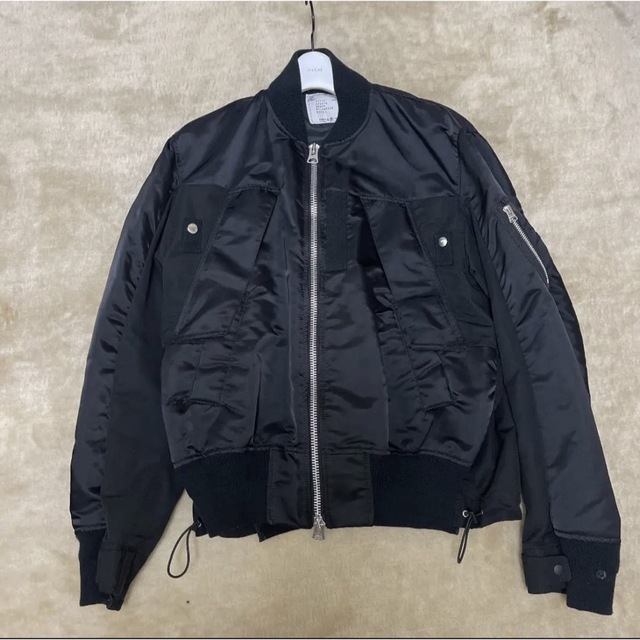 sacai - 2022年購入☆sacai MA-1 / サイズ1 試着のみの通販 by