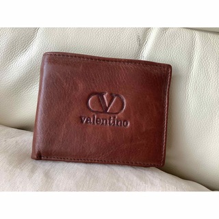 ヴァレンティノ(VALENTINO)のヴァレンチノ　Valentino メンズ用皮財布　(折り財布)