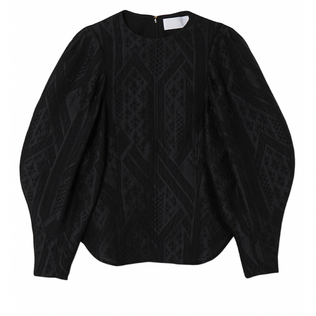 Traditional Pattern Jacquard Top / サイズ1 【送料無料(一部地域を
