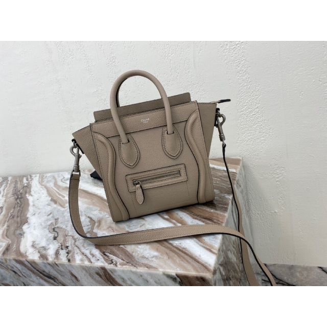 希少 黒入荷! - celine 極美品 セリーヌ ラゲージナノ デューン