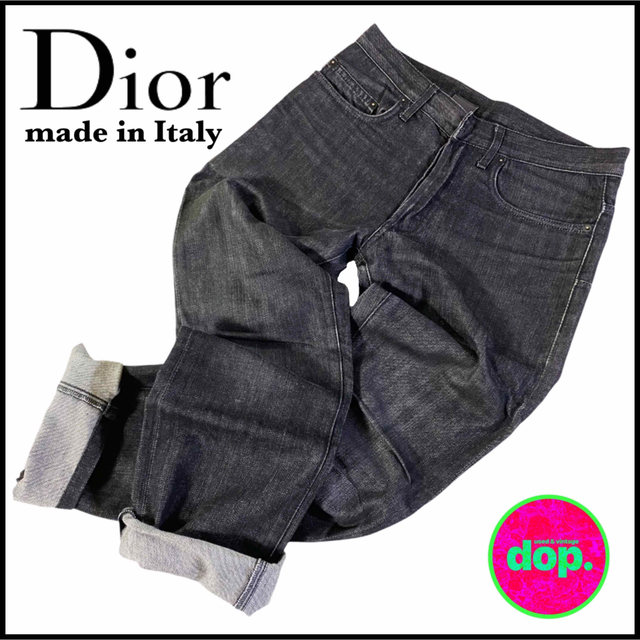 ▼ made in Italy Dior homme denim pants ▼