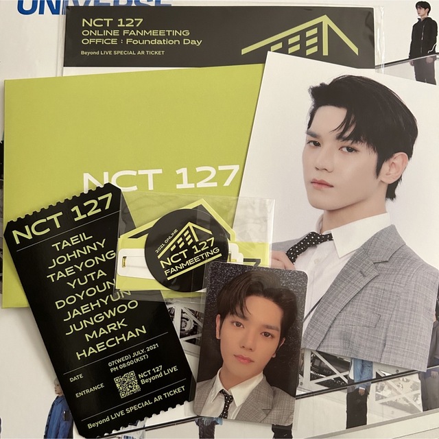 ⭐️ NCT 127 beyond live AR チケット テヨン トレカ