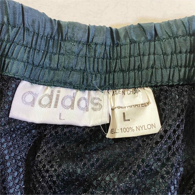 adidas(アディダス)の▼ adidas snap green nylon pants ▼ メンズのパンツ(その他)の商品写真