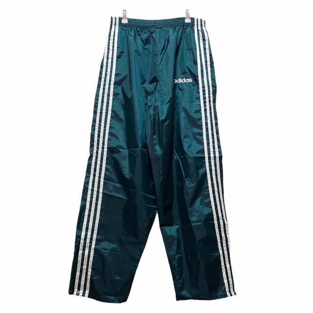 adidas(アディダス)の▼ adidas snap green nylon pants ▼ メンズのパンツ(その他)の商品写真