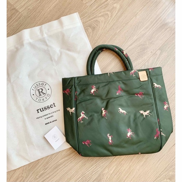 Russet - 《未使用品》russet ラシットMUKU トートバックの+happydg.com
