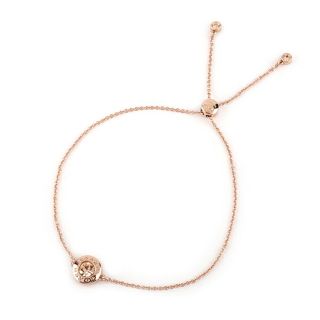 コーチ(COACH)の新品 コーチ COACH ブレスレット SLIDER BRACELET ローズゴールド(ブレスレット/バングル)